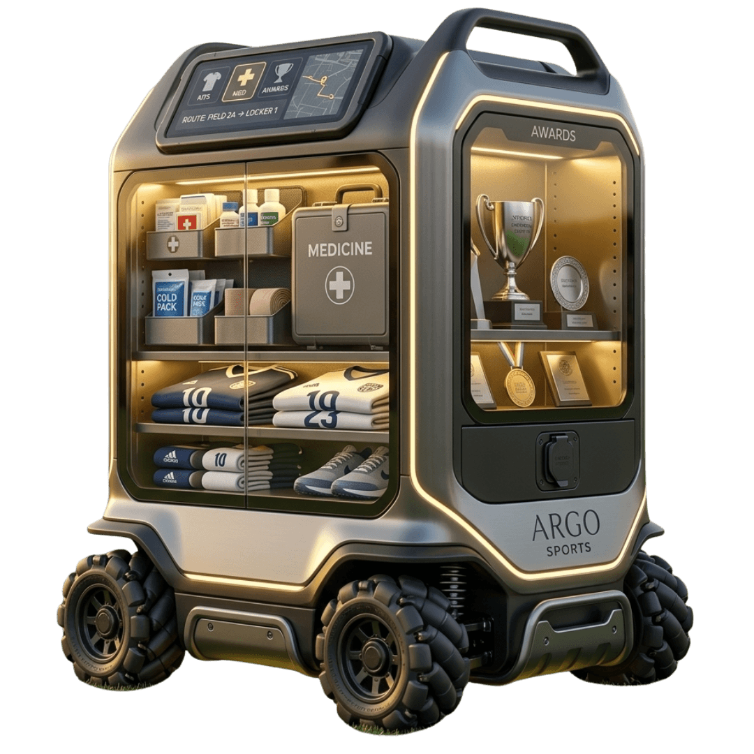 ARGO‑S robot for stadiums and large venues